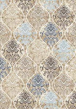 Ковер VALENCIA DELUXE_d310, 1*2, STAN, CREAM-BROWN